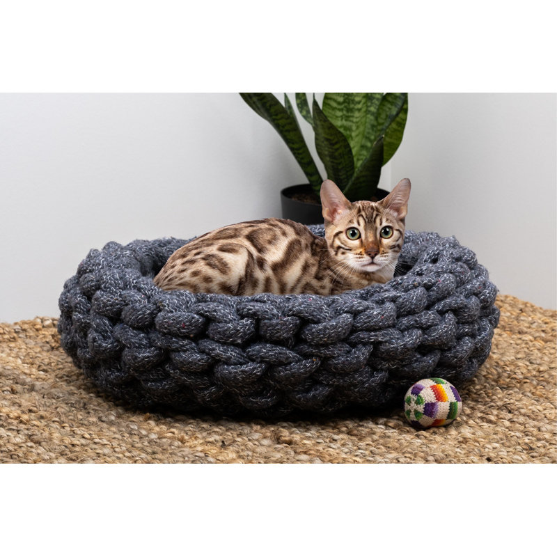 Tucker Murphy Pet Aticus Rope Round Cat Bed Wayfair.ca